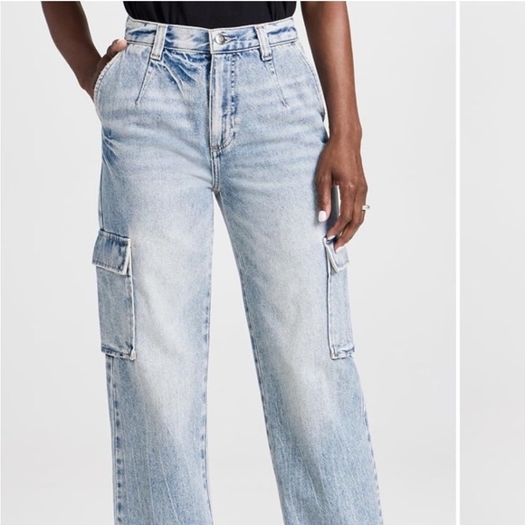 Pistola Bobbie Cargo Regent Wide Leg Jeans - Picture 1 of 8
